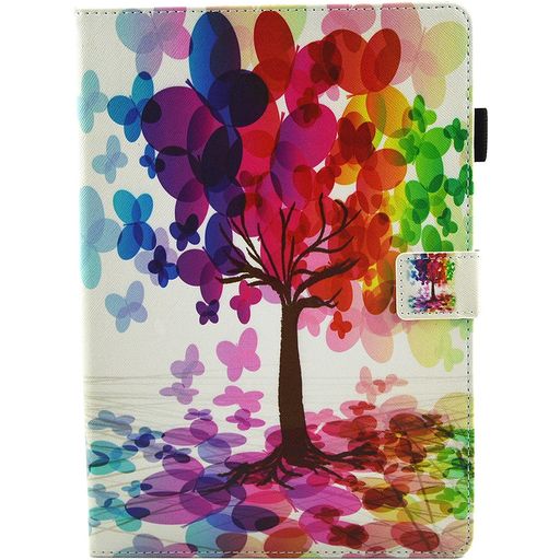 Mobigear Design iPad Pro 10.5 Inch (2017) Hoes Bookcase + Stylus Houder - Vlinder