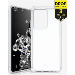 ITSKINS SpectrumFrost Doorzichtig Samsung Galaxy S20 Plus Hoesje Hardcase Backcover Shockproof - Transparant