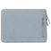 Mobigear Dual Zip Laptop Sleeve 14 inch Laptop hoes - staalblauw