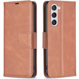 Mobigear Excellent Samsung Galaxy S25 Hoesje Bookcase Portemonnee - Bruin
