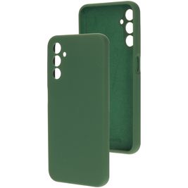 Mobiparts Samsung Galaxy A14 Siliconen Hoesje Backcover - Forest Green