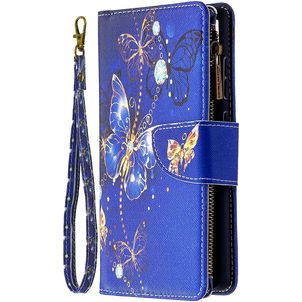 Mobigear Design Samsung Galaxy S20 FE Hoesje Bookcase Portemonnee - Vlinder