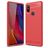 Mobigear Brushed Slim Xiaomi Mi 8 SE Hoesje Flexibel TPU Backcover - Rood