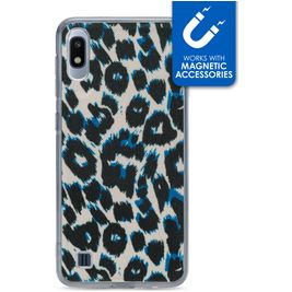My Style Magneta Samsung Galaxy A10 Hoesje Flexibel TPU Backcover - Leopard