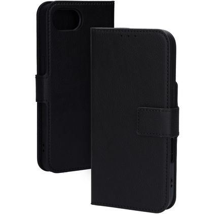 Mobiparts Classic Wallet iPhone 16e MagSafe Hoesje Bookcase - Zwart