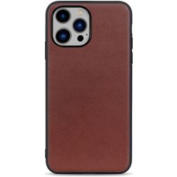 Mobigear Excellent iPhone 14 Plus Hoesje Hardcase Backcover - Bruin