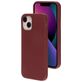 Mobiparts iPhone 13 Siliconen Hoesje Backcover - Plum Red