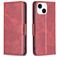 Mobigear Excellent iPhone 15 Hoesje Bookcase Portemonnee - Rood