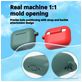 Mobigear Colors Apple AirPods Pro 3 Hoesje Flexibel Siliconen - Matcha Green