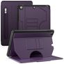 Mobigear Magnetic Folio iPad 9 (2021) Hoes Bookcase + Stylus Houder - Paars