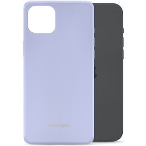 Mobilize Rubber Gelly iPhone 15 Plus Hoesje Flexibel TPU Backcover - Pastel Purple