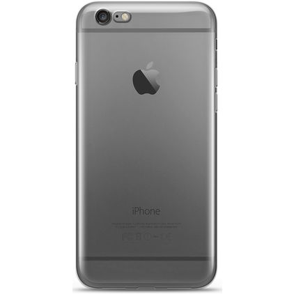 Mobigear Basics Doorzichtig iPhone 6s Plus Hoesje Flexibel TPU Backcover - Transparant