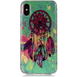 Mobigear Design iPhone XR Hoesje Flexibel TPU Backcover - Dromenvanger Mobigear Design iPhone XR Hoesje Flexibel TPU Backcover - Dromenvanger