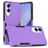 Mobigear Heavy Armor Samsung Galaxy S25 Edge Hoesje Hardcase Backcover Shockproof - Paars