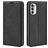 Mobigear Retro Slim Motorola Moto G82 Hoesje Bookcase Portemonnee - Zwart