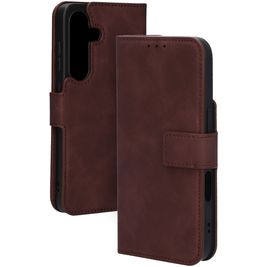 Mobiparts Classic Wallet Samsung Galaxy S25 MagSafe Hoesje Bookcase - Velvet Red