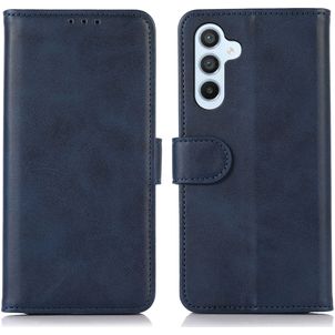 Mobigear Wallet Samsung Galaxy A54 Hoesje Bookcase Portemonnee - Blauw