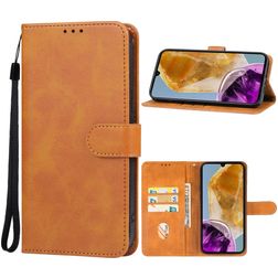 Mobigear Wallet Samsung Galaxy M15 Hoesje Bookcase Portemonnee - Bruin