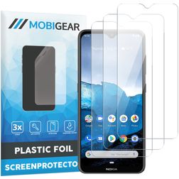 Mobigear Nokia 6.2 Screenprotector Folie - Case Friendly (3-Pack)