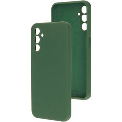 Mobiparts Samsung Galaxy A14 Siliconen Hoesje Backcover - Forest Green