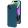 Mobiparts iPhone 14 Plus Siliconen Hoesje Backcover - Blueberry Blue