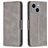 Mobigear Excellent iPhone 15 Plus Hoesje Bookcase Portemonnee - Grijs