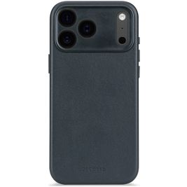 Decoded iPhone 17 Pro Max Hoesje Echt Leer Backcover Shockproof - Navy Shadow