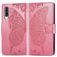Mobigear Butterfly Samsung Galaxy A50 Hoesje Bookcase Portemonnee - Roze
