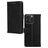 Mobilize Premium Gelly Wallet iPhone 15 Pro Hoesje Bookcase Portemonnee - Zwart