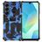 Mobigear Armor Stand Samsung Galaxy A16 Hoesje Hardcase Backcover Shockproof met Standaard - Donkerblauw