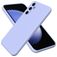 Mobigear Colors Samsung Galaxy A55 Siliconen Hoesje Backcover - Paars