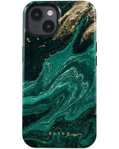 Burga Tough iPhone 15 Hoesje Hardcase Backcover Shockproof - Emerald Pool