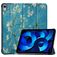 Mobigear Tri-Fold iPad 10 (2022) Hoes Bookcase - Amandelbloesem