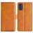 Mobigear Slim Magnet Motorola Moto E32s Hoesje Bookcase Portemonnee - Cognac