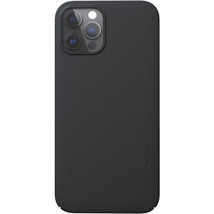 Nudient Thin Precise iPhone 12 Pro MagSafe Hoesje Hardcase Backcover - Ink Black