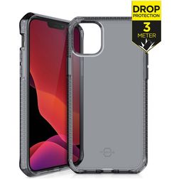 ITSKINS SpectrumClear iPhone 12 Mini Hoesje Flexibel TPU Backcover Shockproof - Smoke