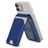 Mobilize Magnet Card Pasjeshouder - 5 Pasjes - MagSafe Compatible - Blauw