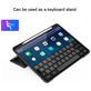 Mobigear Tri-Fold Gel iPad Pro 12.9 Inch (2018) Hoes Bookcase + Stylus Houder - Zwart