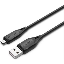 Cygnett Essentials USB-A naar Micro USB Kabel 1 Meter - Zwart