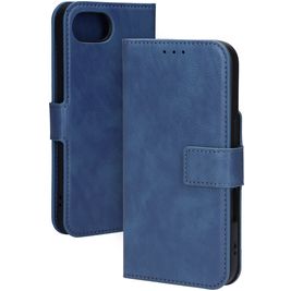Mobiparts Classic Wallet iPhone 16e MagSafe Hoesje Bookcase - Steel Blue