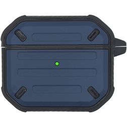 Mobigear Armor Apple AirPods 3 Hoesje Flexibel Siliconen - Blauw