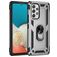 Mobigear Armor Ring Samsung Galaxy A53 Hoesje Hardcase Backcover Shockproof met Ringhouder - Zilver