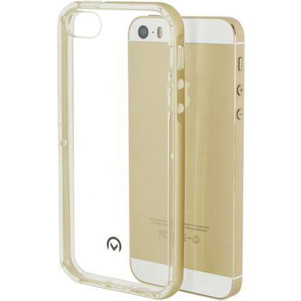 Mobilize Gelly Plus Doorzichtig iPhone 5 Hoesje Flexibel TPU Backcover - Champagne