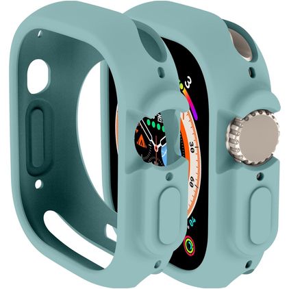 Mobigear Colors Apple Watch Ultra - 49 mm Hardcase Hoesje - Groen