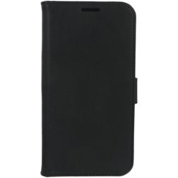 Valenta Classic iPhone 12 Pro Max Hoesje Echt Leer Bookcase Portemonnee - Zwart