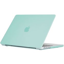 Mobigear Matte MacBook Pro 14 Inch (2021-2024) Hoes Hardshell Laptopcover MacBook Case - Groen - Model A2442 / A2779 / A2918 / A2992 / A3401