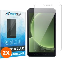 Mobigear Samsung Galaxy Tab Active5 Glazen Screenprotector - Case Friendly (2-Pack)