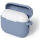 Mobigear Colors Apple AirPods Pro 3 Hoesje Flexibel Siliconen - Lavender Grey