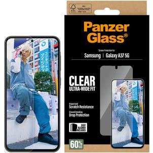 PanzerGlass Ultra-Wide Fit Samsung Galaxy A37 Glazen Screenprotector - Case Friendly