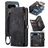 CaseMe 008 Google Pixel 9 Pro XL Hoesje Uitneembare 2in1 Bookcase Portemonnee - Zwart